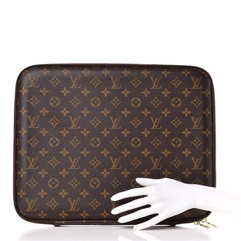 louis vuitton monogram 15 inch laptop sleeve|LOUIS VUITTON Monogram 15 Inch Laptop Sleeve.